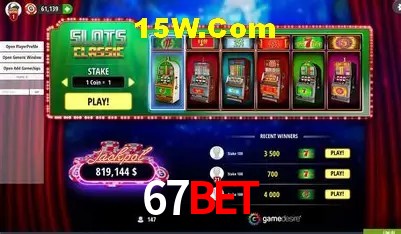 Provedores de Jogos 67Bet